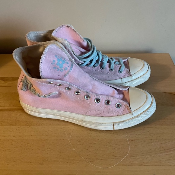Converse Golf Le Fleur x Chuck 70 Chenille 'Almond Blossom' 167478C 8.5M/10.5W - Picture 3 of 4